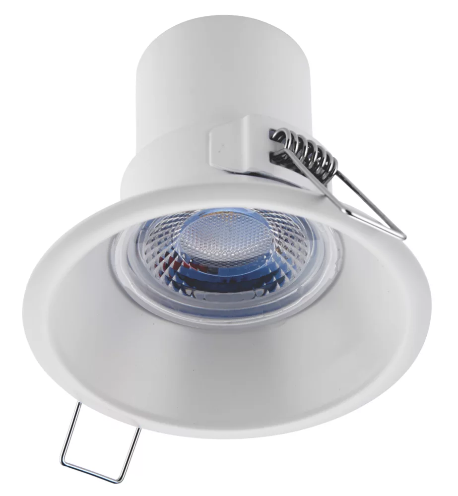 LAP CosmosEco Fixed Fire Rated LED Anti-Glare Downlight White 4W 500lm 3 LAP CosmosEco Fixed Fire Rated LED Anti-Glare Downlight White 4W 500lm - Image 3