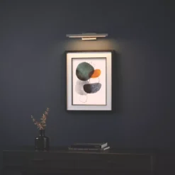 Quay Design Dixon LED Integrated Mirror / Picture Light Chrome 5.5W 330lm -Fashion Lamps 103VG A6