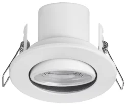 LAP Cosmoseco Tilt Fire Rated LED Downlight White 5.8W 450lm 10 Pack