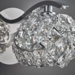 Quay Design Pippa LED Wall Light Chrome 2W 210lm -Fashion Lamps 114VH A4