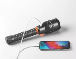 Nebo 12K Rechargeable LED Torch With Power Bank Grey 12000lm -Fashion Lamps 116KX A3