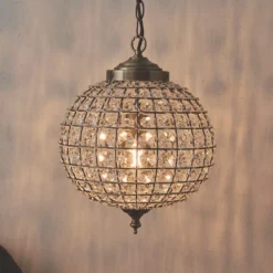Quay Design Timura Ceiling Pendant Antique Brass