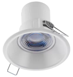 LAP CosmosEco Fixed Fire Rated LED Anti-Glare Downlight White 4W 500lm 6 LAP CosmosEco Fixed Fire Rated LED Anti-Glare Downlight White 4W 500lm -Fashion Lamps 121KJ A2