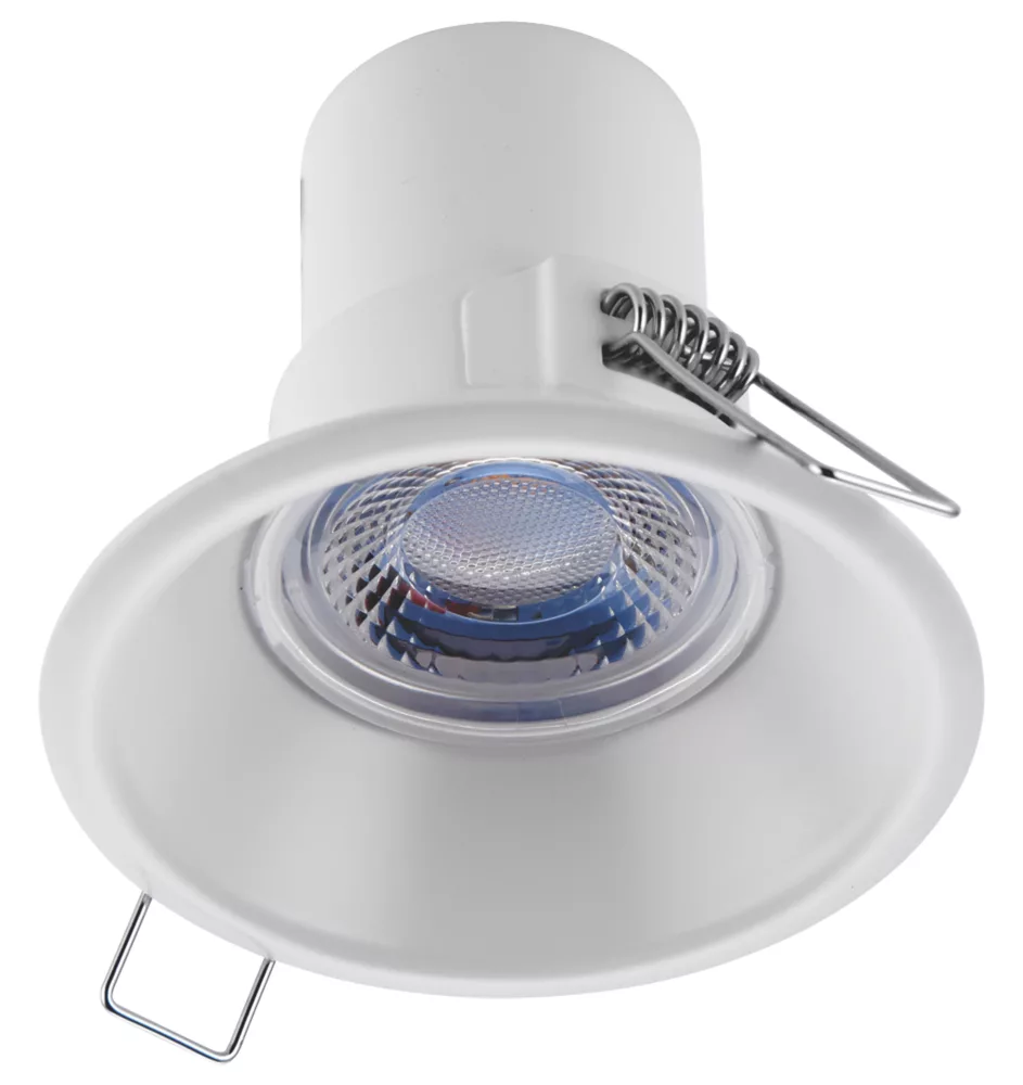 LAP CosmosEco Fixed Fire Rated LED Anti-Glare Downlight White 4W 500lm 3 LAP CosmosEco Fixed Fire Rated LED Anti-Glare Downlight White 4W 500lm - Image 3