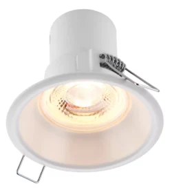 LAP CosmosEco Fixed Fire Rated LED Anti-Glare Downlight White 4W 500lm