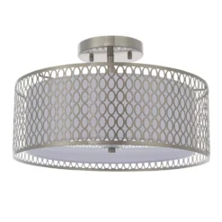 Quay Design Angel Circular Light Satin Nickel -Fashion Lamps 130VG A2