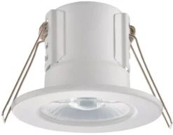 LAP Cosmoseco Fixed Fire Rated LED Downlight White 5.8W 450lm