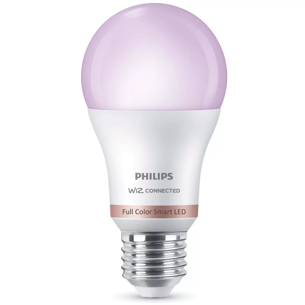 Philips ES E27 RGB & White LED Smart Light Bulb 8W 806lm 1 Philips ES E27 RGB & White LED Smart Light Bulb 8W 806lm
