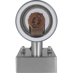 Luceco LEXDSSUDPIR-03 Outdoor Decorative External Wall Light With PIR & Photocell Sensor Stainless Steel -Fashion Lamps 166PV A5