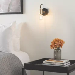 Quay Design Toby Wall Light Soft Gold -Fashion Lamps 166VG A6