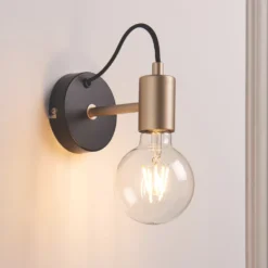 Quay Design Toby Wall Light Soft Gold