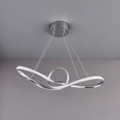 Quay Design Remi LED Pendant Light Chrome 30W 2000lm -Fashion Lamps 172VG A4