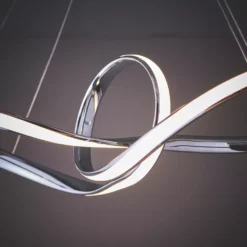 Quay Design Remi LED Pendant Light Chrome 30W 2000lm -Fashion Lamps 172VG A5