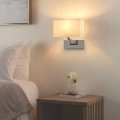 Quay Design Pixie Slimline Wall Light Chrome -Fashion Lamps 181VG A6