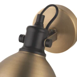 Quay Design Orion Adjustable Wall Spotlight Antique Brass -Fashion Lamps 182VG A2