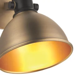 Quay Design Orion Adjustable Wall Spotlight Antique Brass -Fashion Lamps 182VG A3