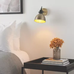 Quay Design Orion Adjustable Wall Spotlight Antique Brass -Fashion Lamps 182VG A5