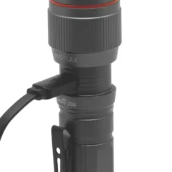 Nebo 450 Flex Rechargeable LED Torch Black Graphite 450lm -Fashion Lamps 196JP A3