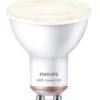 Philips Spot Warm White GU10 LED Smart Light Bulb 4.7W 345lm