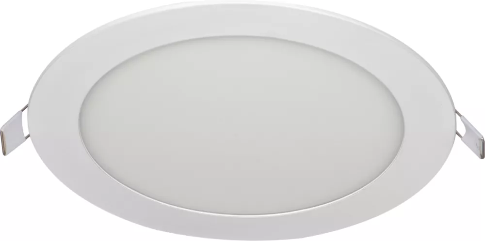 Luceco ECO Circular Fixed LED Low Profile Slimline Downlight White 17W 960lm 1 Luceco ECO Circular Fixed LED Low Profile Slimline Downlight White 17W 960lm