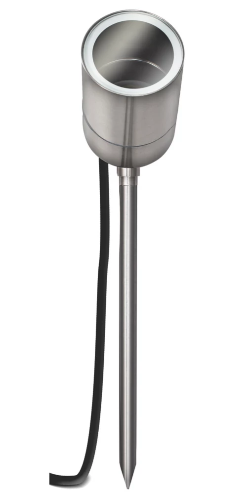 Luceco LEXDLSSS-01 Outdoor Decorative Lawn Spike Light Stainless Steel 2 Luceco LEXDLSSS-01 Outdoor Decorative Lawn Spike Light Stainless Steel - Image 2