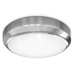 4lite LED Wall/Ceiling Light Chrome 13W 1100lm