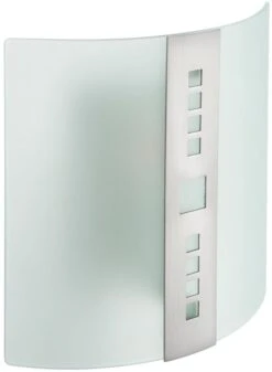 Essentials Glacia Wall Light Brushed Chrome