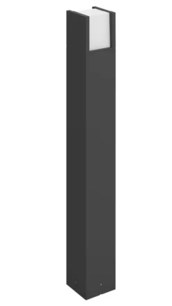 Philips Hue Fuzo Outdoor LED Post Light Black 9.1W 1160lm