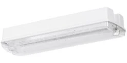 Aurora Indoor & Outdoor Maintained Or Non-Maintained Emergency Rectangular LED Brick Bulkhead White 3W 167lm