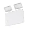 Aurora Indoor & Outdoor Non-Maintained Emergency Rectangular LED Standard Twin Spot Bulkhead White 3W 400lm