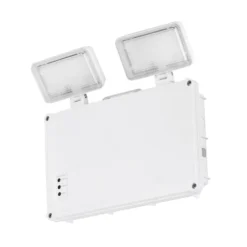 Aurora Indoor & Outdoor Non-Maintained Emergency Rectangular LED Standard Twin Spot Bulkhead White 3W 400lm