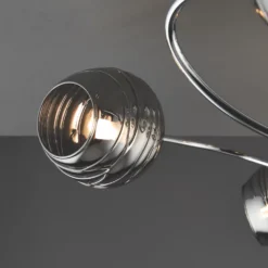 Quay Design Leonie LED 5-Light Semi-Flush Ceiling Light Chrome 10W 200lm -Fashion Lamps 238VH A4