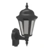 4lite Outdoor LED Outdoor Wall Lantern Black 8W 546lm