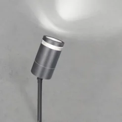 4lite Marinus Outdoor IP44 Spike Light Anthracite -Fashion Lamps 243KK A2