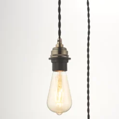 Quay Design Cable Set 3-Light Cable Set Pendant Brushed Bronze -Fashion Lamps 243VG A2