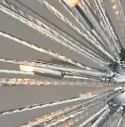 Quay Design Layla LED Ceiling Light Chrome 18W 200lm -Fashion Lamps 243VH A4