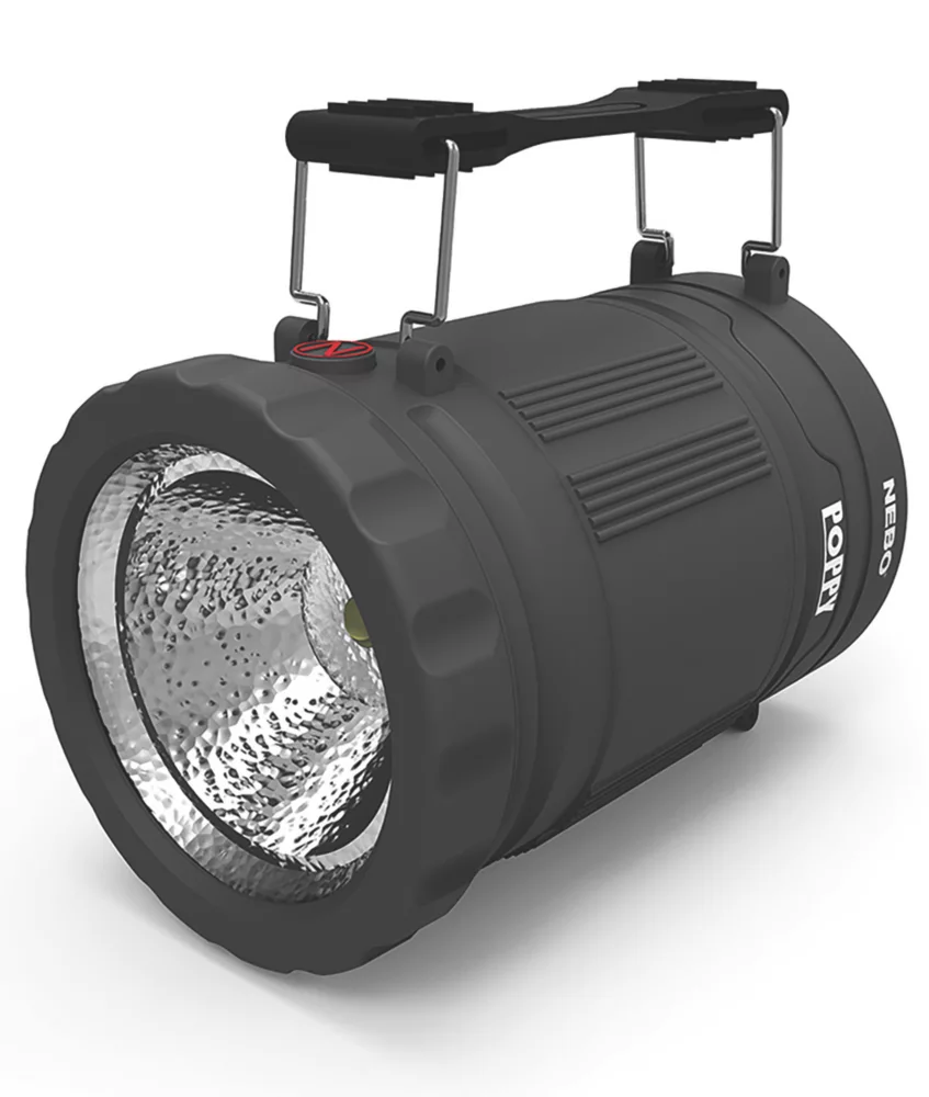 Nebo Poppy LED Lantern/Torch Black 300lm 1 Nebo Poppy LED Lantern/Torch Black 300lm