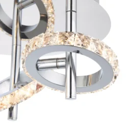 Quay Design Rico LED 3-Light Spotlight Chrome 15W 865lm -Fashion Lamps 245VG A3