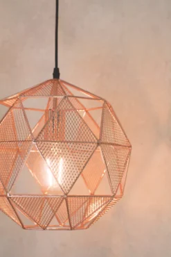 Quay Design Atlas Ceiling Pendant Copper -Fashion Lamps 263VG A5