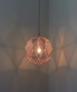 Quay Design Atlas Ceiling Pendant Copper -Fashion Lamps 263VG A6