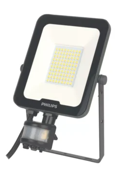 Philips Ledinaire Outdoor LED Floodlight With PIR & Photocell Sensor Grey 30W 3600lm