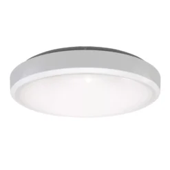 4lite Indoor Maintained Emergency Round LED Wall/Ceiling Light White 18W 1847lm
