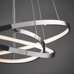 Quay Design Kitalpha LED Pendant Light Chrome 41W 2450lm -Fashion Lamps 269VG A3