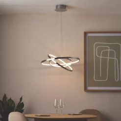 Quay Design Kitalpha LED Pendant Light Chrome 41W 2450lm -Fashion Lamps 269VG A5