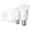 Philips Hue Ambience BC A19 RGB & White LED Smart Lighting Starter Kit 9W 806lm 3 Piece Set