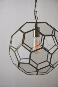 Quay Design Minkar Ceiling Pendant Antique Brass -Fashion Lamps 273VG A4