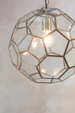 Quay Design Minkar Ceiling Pendant Antique Brass -Fashion Lamps 273VG A8