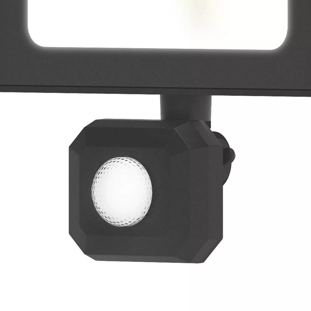 4lite Advantage Outdoor LED Floodlight With PIR Sensor Black 30W 2550lm 3 4lite Advantage Outdoor LED Floodlight With PIR Sensor Black 30W 2550lm - Image 3