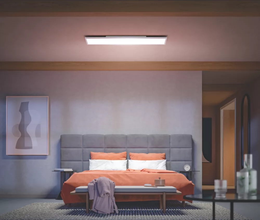 Philips Hue Ambiance Surimu Rectangular 1200 X 300mm LED Smart Panel Light 60W 4150lm 2 Philips Hue Ambiance Surimu Rectangular 1200 X 300mm LED Smart Panel Light 60W 4150lm - Image 2