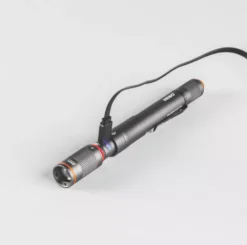 Nebo Columbo 250 RC/FLEX Rechargeable LED Pen Light Grey 250lm -Fashion Lamps 292KX A2